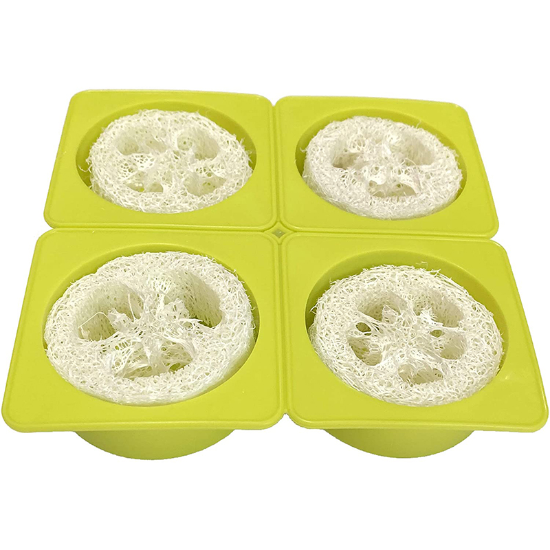 Soap Making Kit For Beginners - 4 kavite yuvarlak silikon sabun kalıp