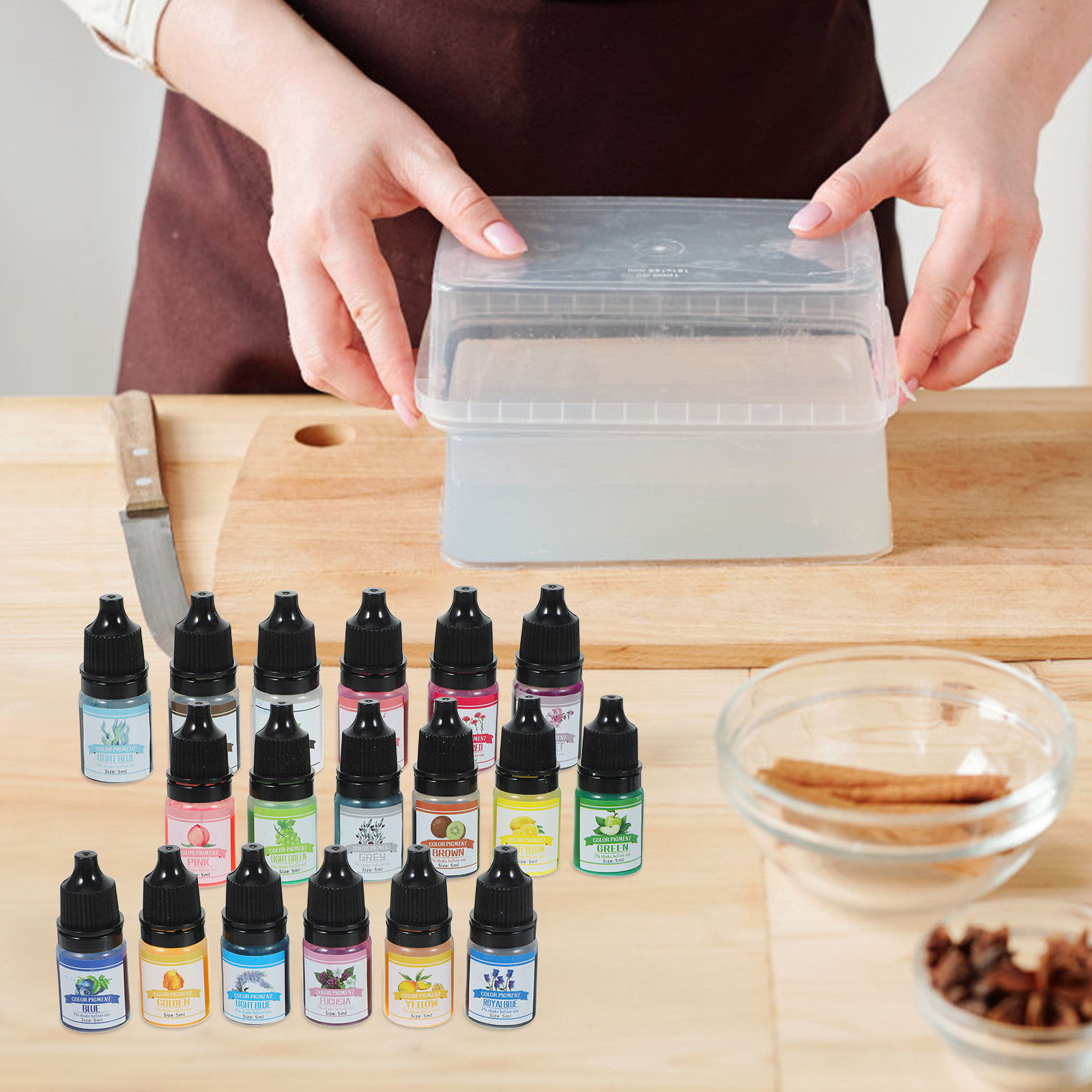 Soap Making Ins - 1 Kutu Epoksi Reçine Difüzyon Pigmenti,