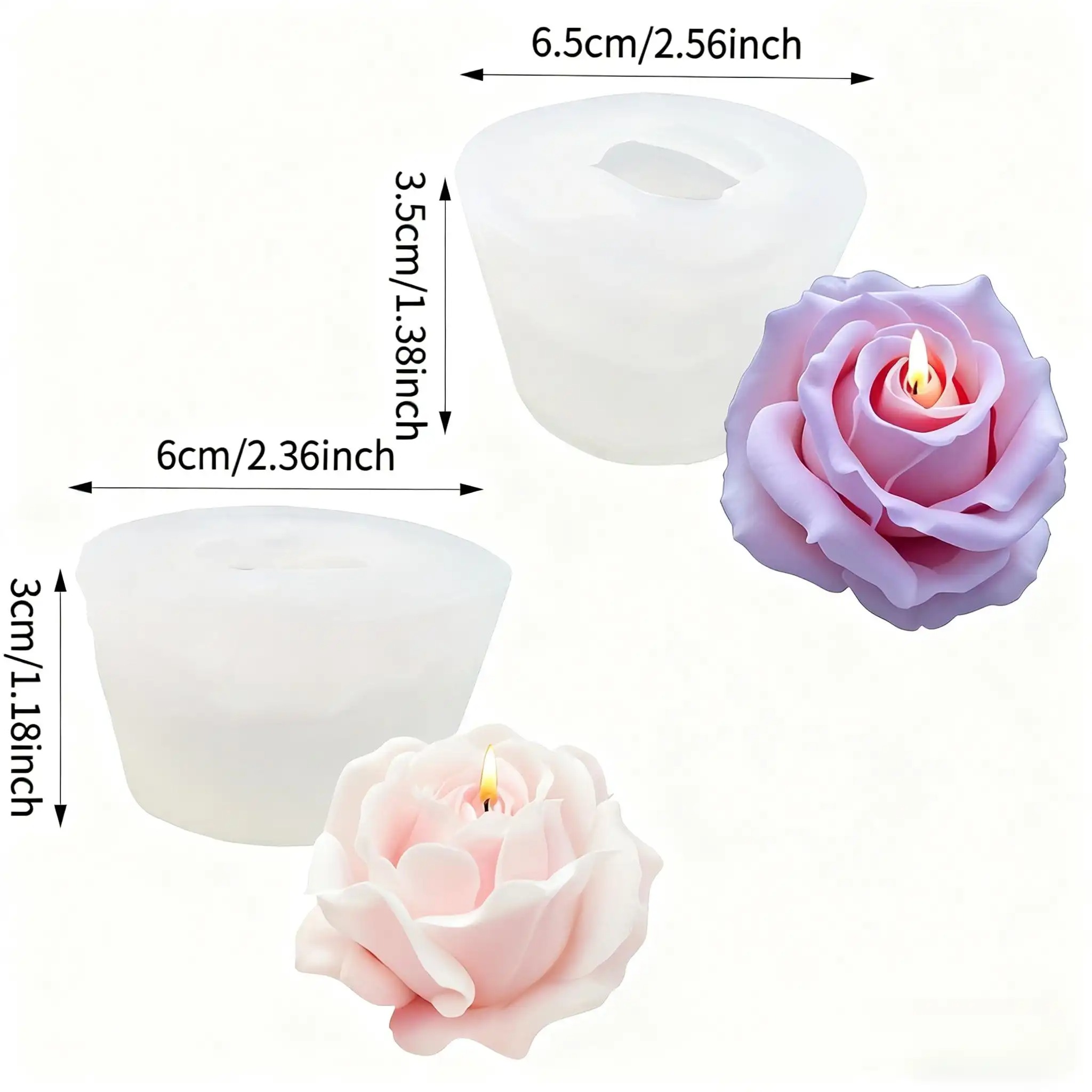 2 Parçalı Romantik 3D Gül Şekl - Soap Making Gifts incelemesi ve fiyatı