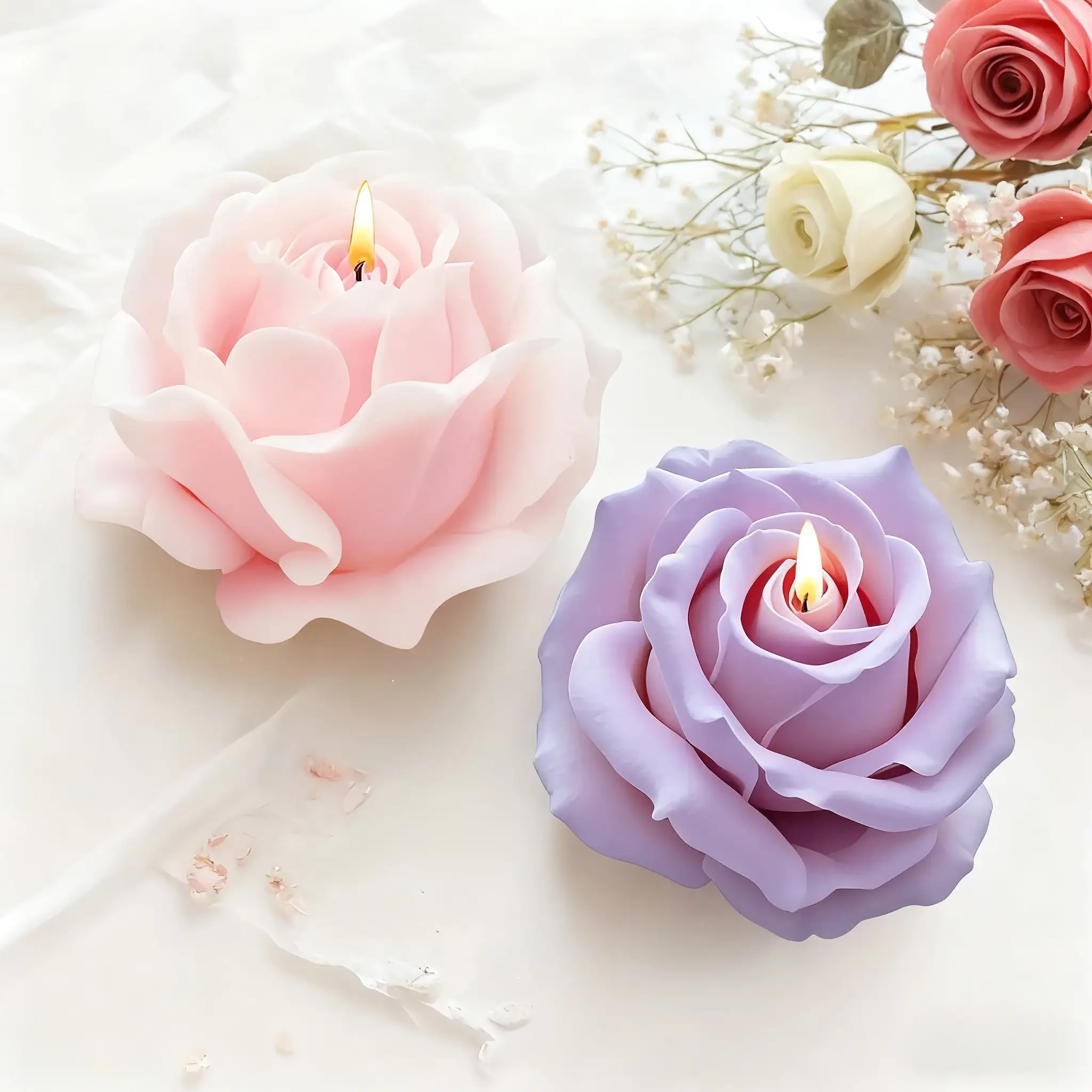 2 Parçalı Romantik 3D Gül Şekl - Soap Making Gifts incelemesi ve fiyatı