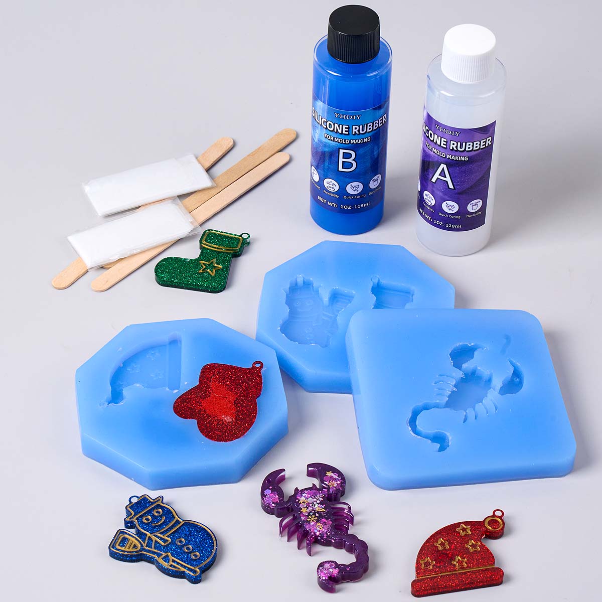 118ml/296ml Silikon Kalıp Yapı - Soap Making Diy Kit incelemesi ve fiyatı