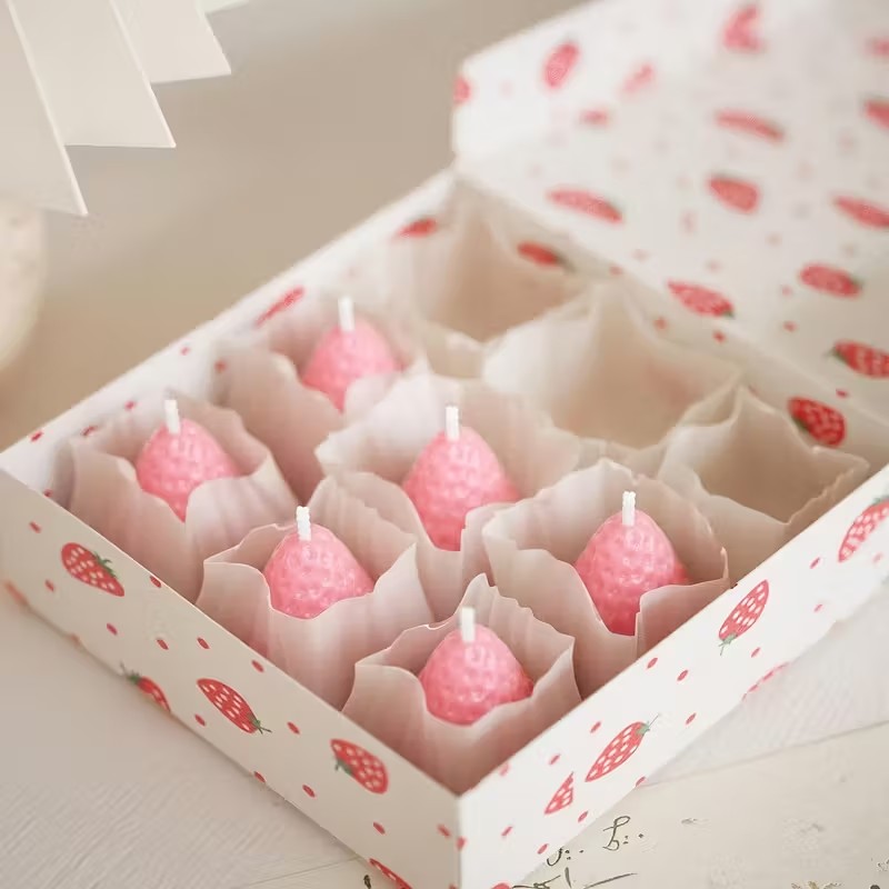 Çilek Silikon Mum Kalıbı DIY A - Soap Making Gifts incelemesi ve fiyatı