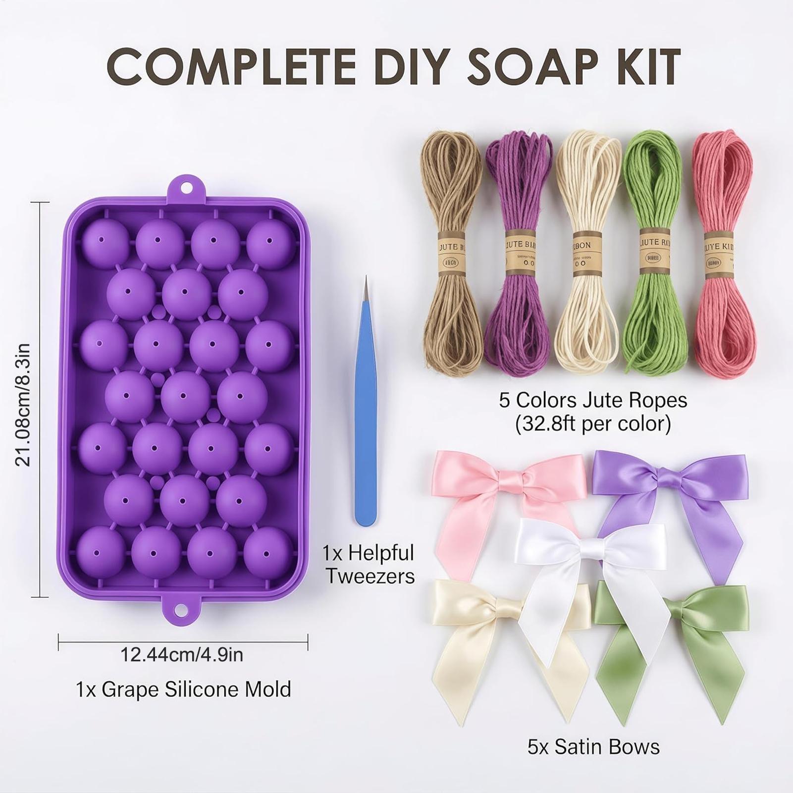 Üzüm Sabunu Kalıbı Kolay Çıkar - Soap Making Kit For Beginners incelemesi ve fiyatı