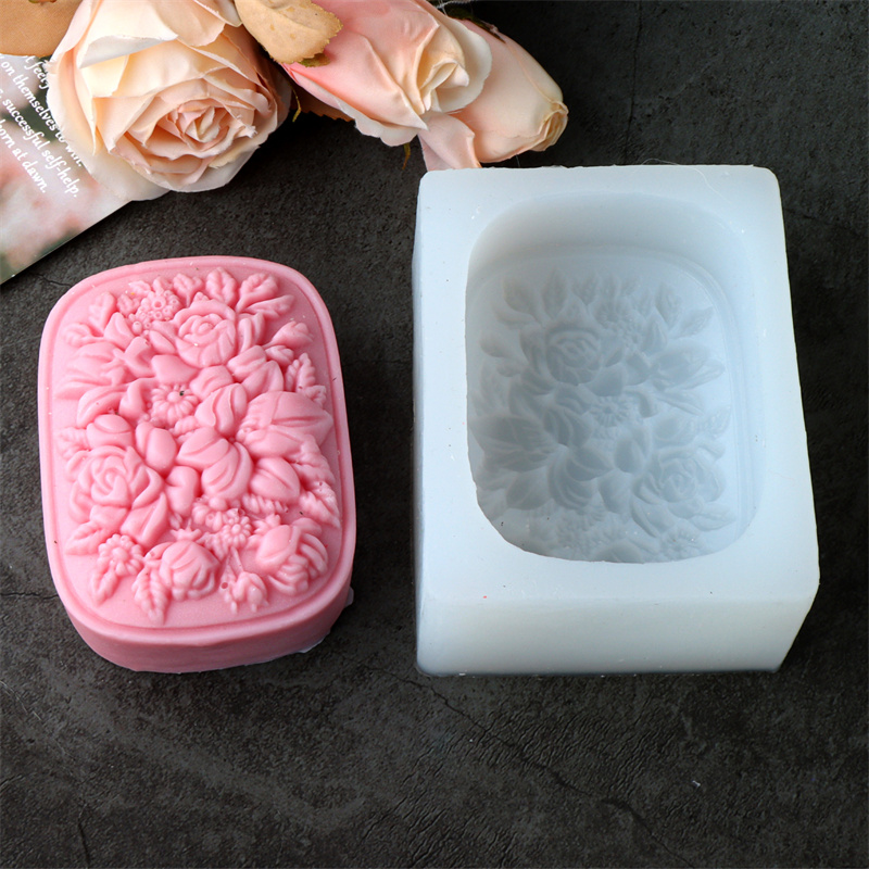 Kare Çiçek Silikon Sabun Kalıb - Soap Making Gifts incelemesi ve fiyatı