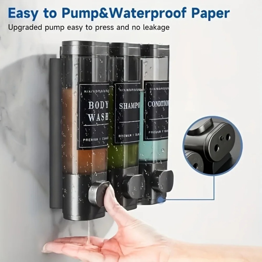 Duvara Monte Edilen Üçlü Şampu - Soap Making Diy Kit incelemesi ve fiyatı
